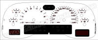 01-04 Dakota mph Edge Style Gauge Face