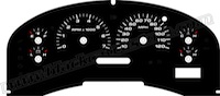 2004-2008 Ford F150 XLT Gauge Face