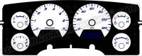 06 Dodge Ram Truck Gauge Face