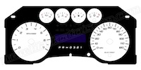 2009-2010 Ford F150 Gauge Face