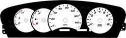 1995-1999 Dodge Neon Gauge Face