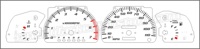 1996-1998 Toyota 4-Runner Gauge Face