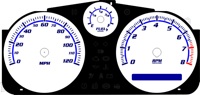 Pontiac G5 120mph C-Style Gauge Face