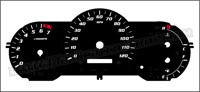 05-15 Toyota Tacoma Gauge Face